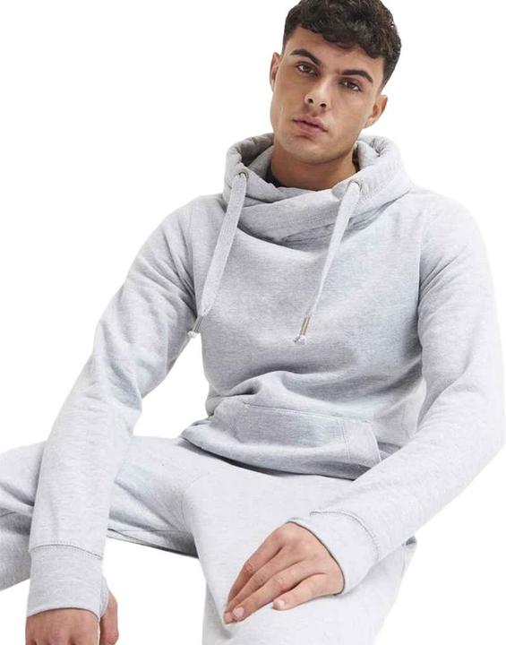 Immagine prodotto Awdis Felpa con Cappuccio e Scollo Incrociato Adulti Unisex (XL)