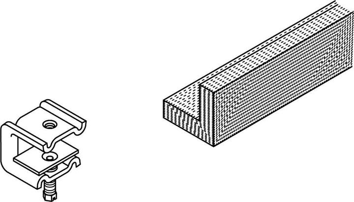 Actual product image PohlCon Mounting clamp