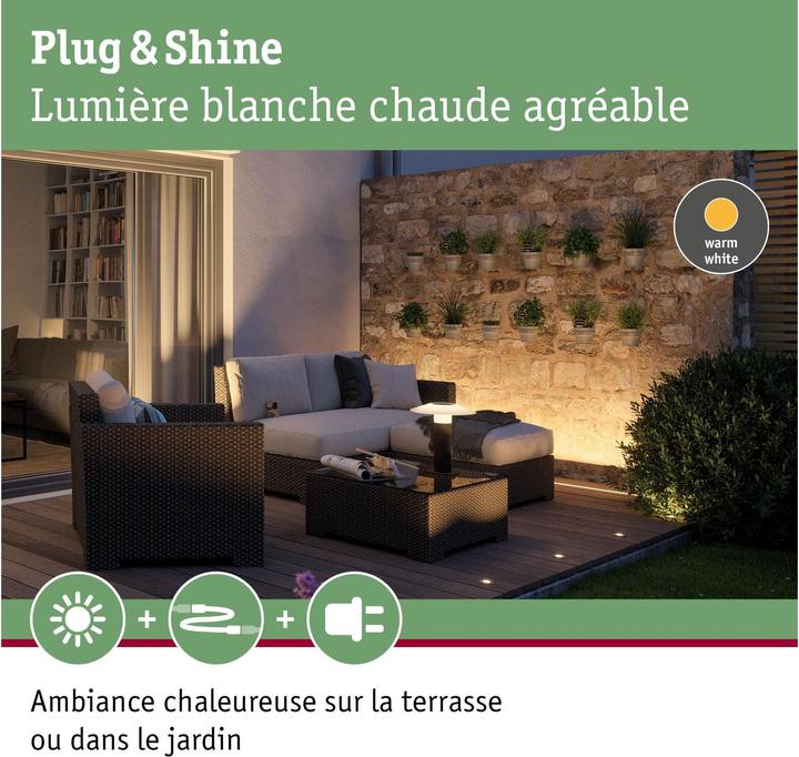 Produktbild Paulmann Outdoor Plug & Shine Wall (875 lm, IP67)