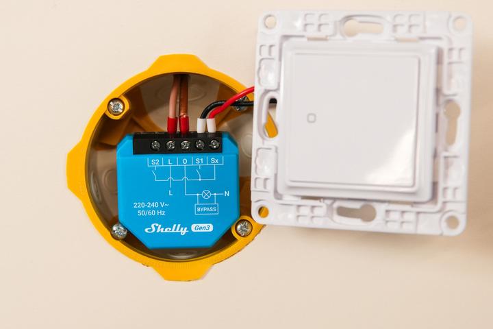 Produktbild Shelly 1L Gen3 (Schaltaktor)