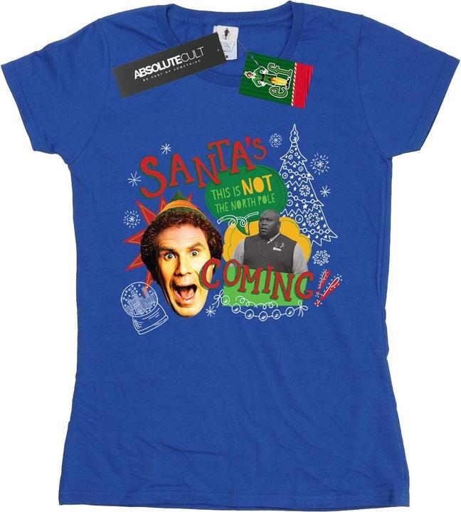 Actual product image Elf Womens/Ladies North Pole Cotton T-Shirt (M)