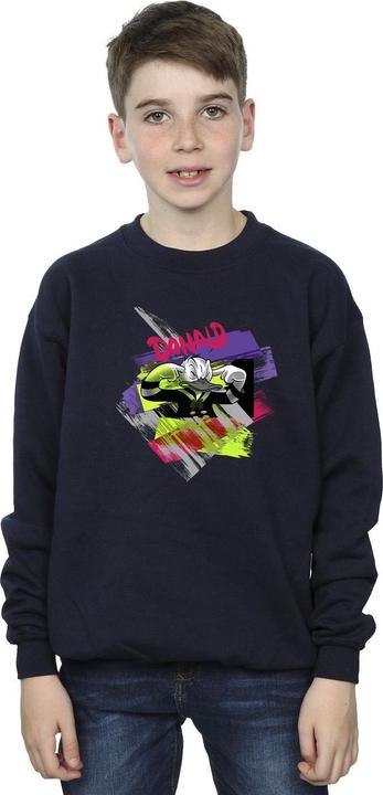 Actual product image Disney Boys Donald Duck Ear Plug Bright Sweatshirt (140, 146)
