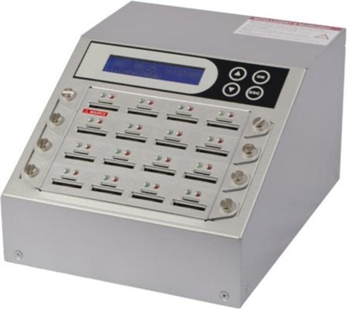 Actual product image ADR ADR1-15SD-NG-LOG - SD Producer NG LOG 1 to 15 SD Card Copystation