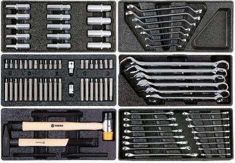 Image du produit Vorel Toya WORKSHOP CABINET 6-Drawer + 177pcs. TOOLS 58540 (90.10 cm, 45.80 cm)