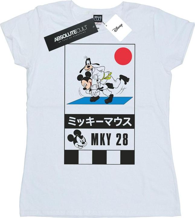 Immagine prodotto Disney Mickey And Goofy Karate Maglietta Donna (S)