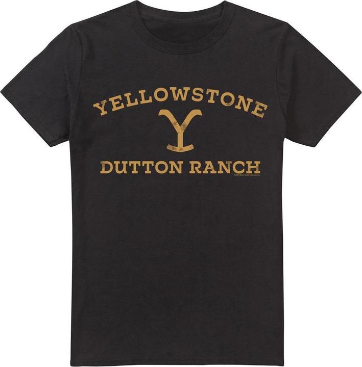Immagine prodotto Yellowstone Maglietta Logo ad Arco Uomo (L)