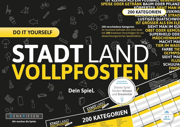 Actual product image Denkriesen City Land Full of Bollocks - Do It Yourself Edition - Your Game (German)