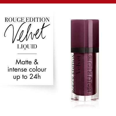 Actual product image Bourjois Rouge Edition Velvet Lipstick (25 Berry Chic)