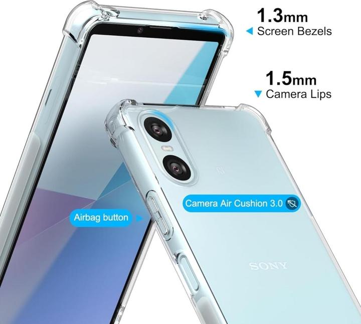 Image du produit Screenguard Sony Xperia 10 VI Housse Crystal Soft Airbag Bumper (Sony Xperia 10 VI)