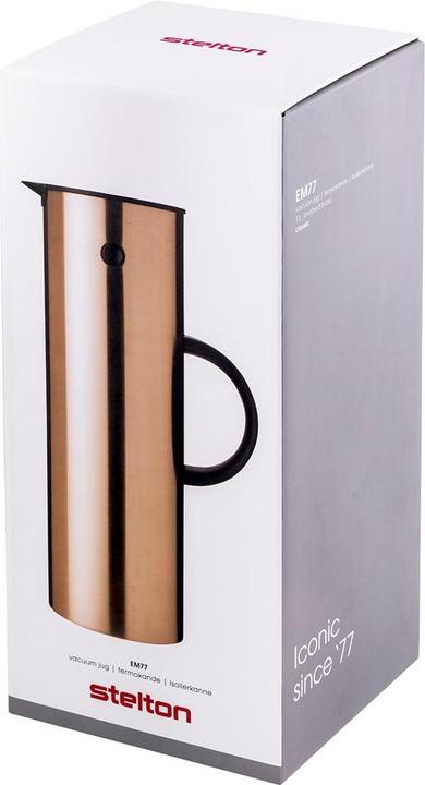 Produktbild Stelton EM 77 Isolierkanne 1l brushed brass (900-8) (1 l)