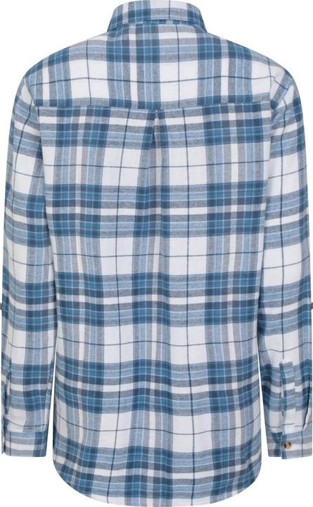 Actual product image Mountain Warehouse Womens/Ladies Balsam Brushed Flannel Longline Shirt (38 D)