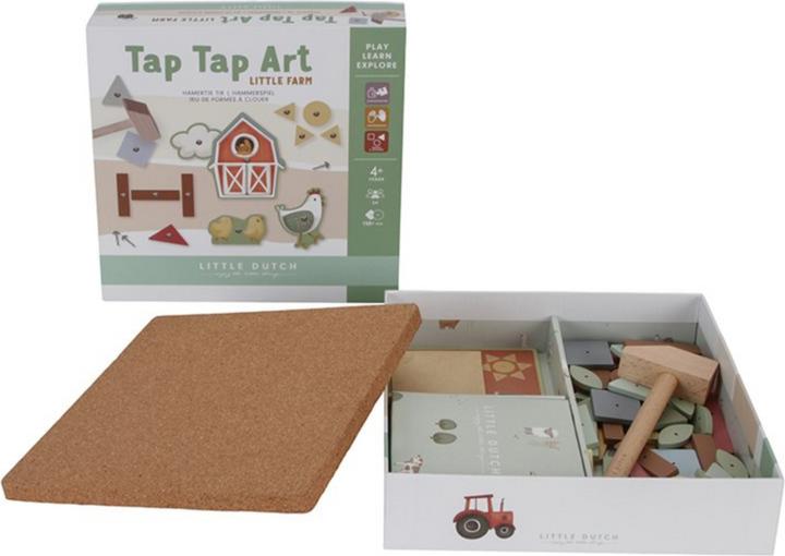 Image du produit Little Dutch Jeu de marteau ferme (Allemand, Anglais, Français, Italien, Suisse-allemand)