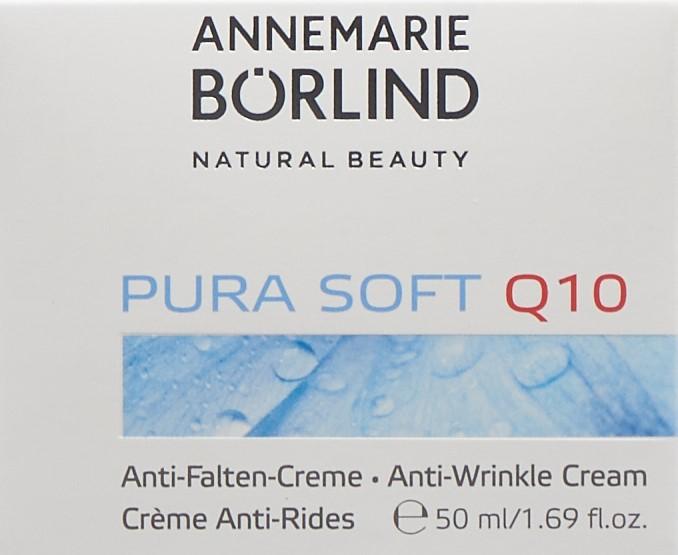 Actual product image Annemarie Börlind Special Care Pura Soft Q 10 Anti Wrinkle Cream (50 ml, 24h cream)