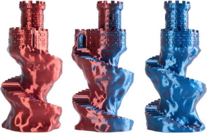 Produktbild Filament · PLA Magic SILK · FIRE & ICE · 1.75mm · 1kg (PLA, 1.75 mm, 1000 g, Mehrfarbig)