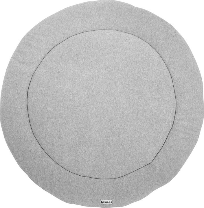 Meyco Playpen insert rond Knit basic grey melange (95 cm, 95 cm)