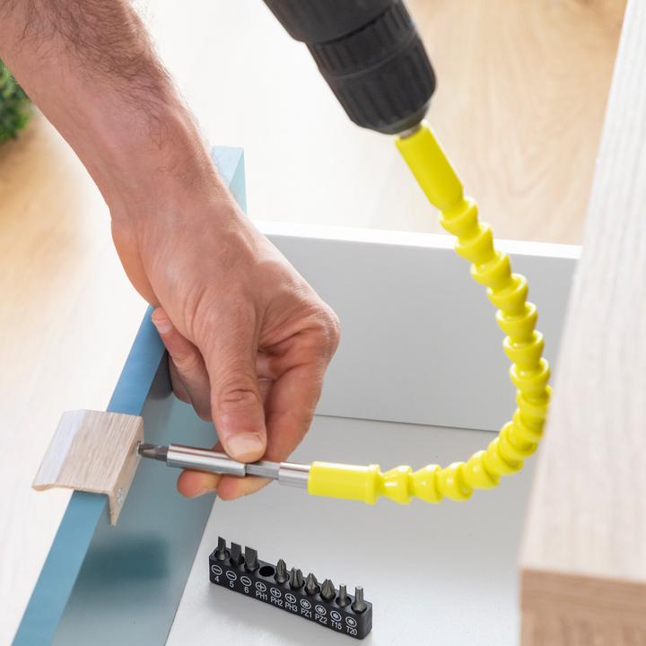 Produktbild InnovaGoods Flexible Verlängerung für Bohrer und Schraubendreher