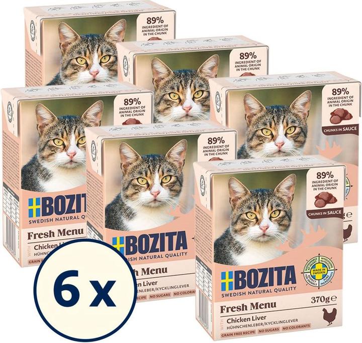 Produktbild Bozita 9117178 (Adult, 6 Stk., 370 g)