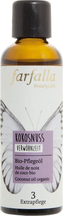 Image du produit Farfalla KOKOSNUSS Huile de soin biologique | VERWÖHNZEIT (Huile pour le corps, 75 ml)
