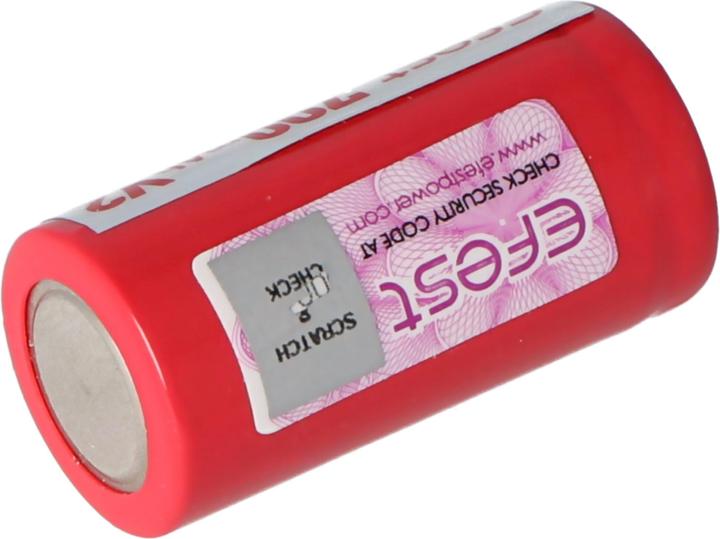 Immagine prodotto Efest Batteria IMR 16340 V2 (polo positivo sollevato) (16340, 700 mAh)