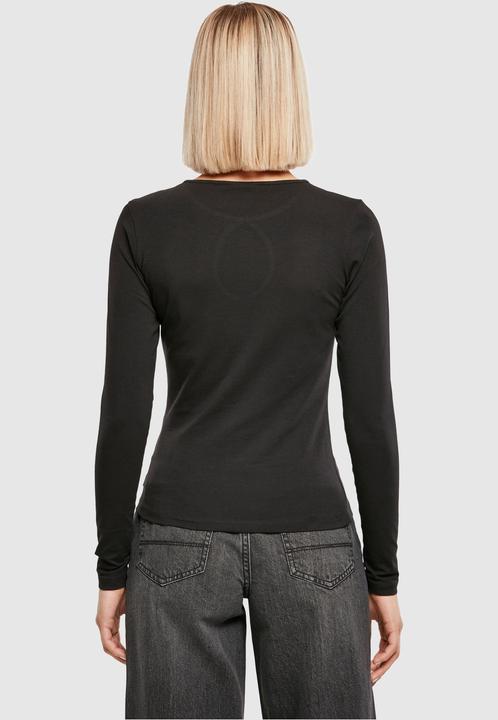 Immagine prodotto Urban Classics Donna Organic Keyhole Longsleeve (4XL)