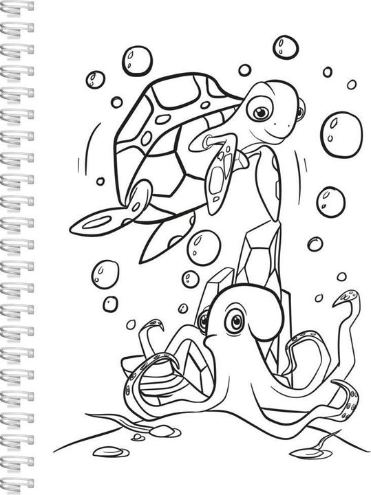 Image du produit Éditions :Livre de coloriage océanique pour enfants