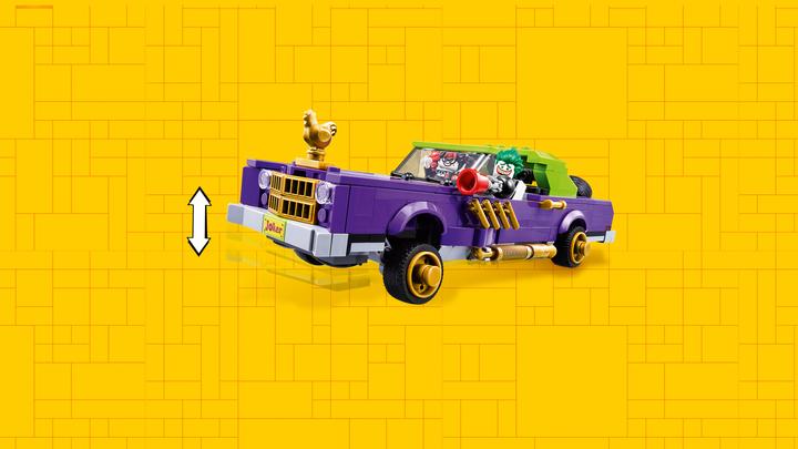 Produktbild LEGO Jokers berüchtigter Lowrider (70906, LEGO DC)