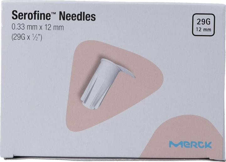 Image du produit Merck Aiguilles Serofine 29G pour auto-injecteur Easypod