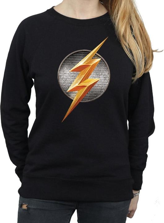 Image du produit - Sweat JUSTICE LEAGUE MOVIE FLASH EMBLEM - Femme (M)