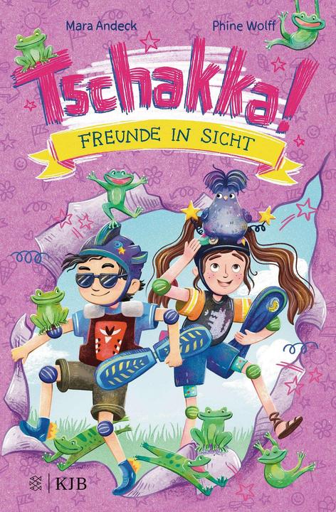Produktbild Tschakka! – Freunde in Sicht: Kinderbuch ab 8 Jahren über beste Freunde, Heldenhühner und wie man (Deutsch, Phine Wolff, Mara Andeck, 2022)