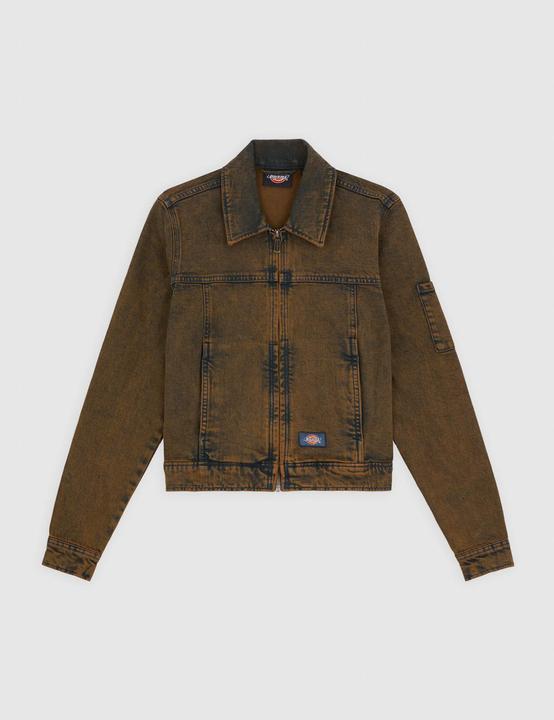 Image du produit Dickies Denim Slim Jacket W Indigo Brown (M)
