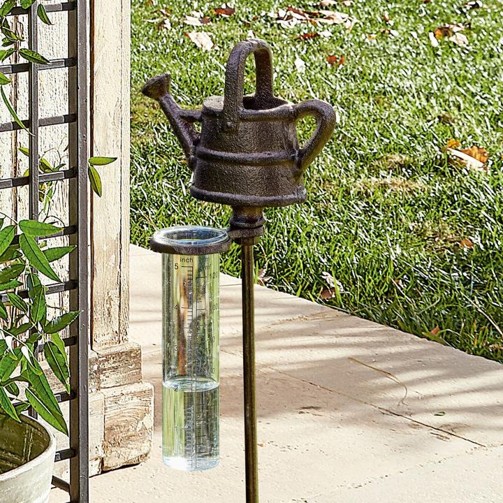 Actual product image Loberon Rain gauge Vilat brown