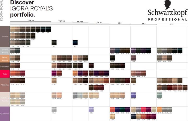 Actual product image Schwarzkopf Professional Igora Royal (6-00 Dark blonde nature extra)