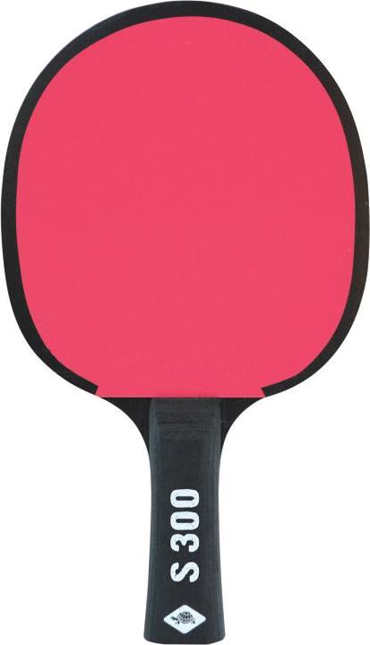 Immagine prodotto Donic Schildkröt Mazza da tennis da tavolo SCHILDKRÖT "Protection Line S300", colore: nero/rosso, Jade Bela...