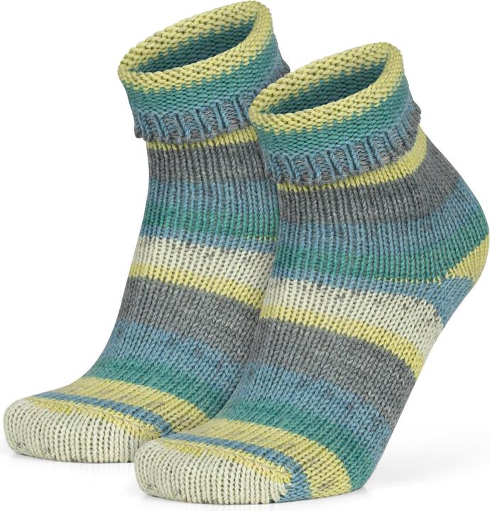 Actual product image Normani 2 Paar Gestrickte Wollsocken Bunt-geringelt (pack of 2, 39 - 42)