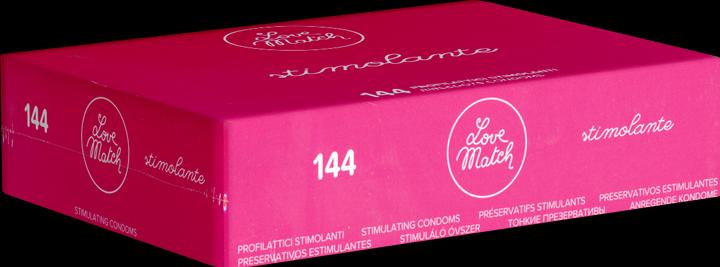 Productafbeelding Love Match Stimolante - Ribbels en Stippen - 144 pakje (144 Pcs.)