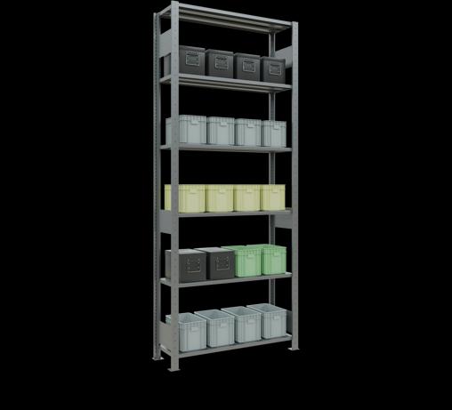 Image du produit Schulte Lagertechnik Elément départ MULTIplus150 avec traverse de longueur