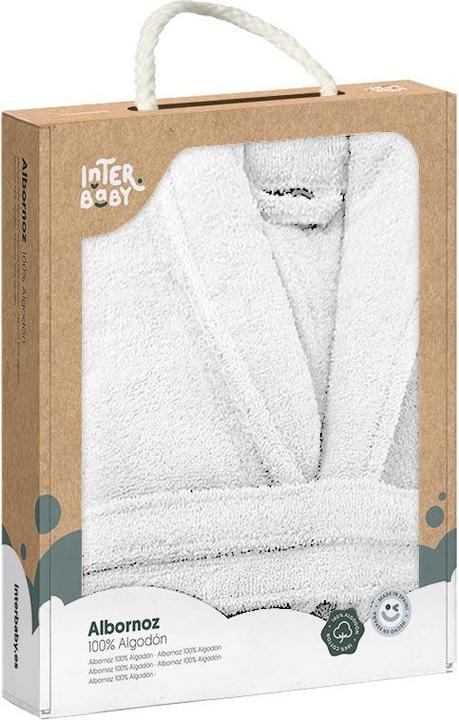 Immagine prodotto Interbaby BAGNO - 100% FROTEE - MONOCOLORE - CASSAPANCA - MISURA - 6-8 - BIANCO