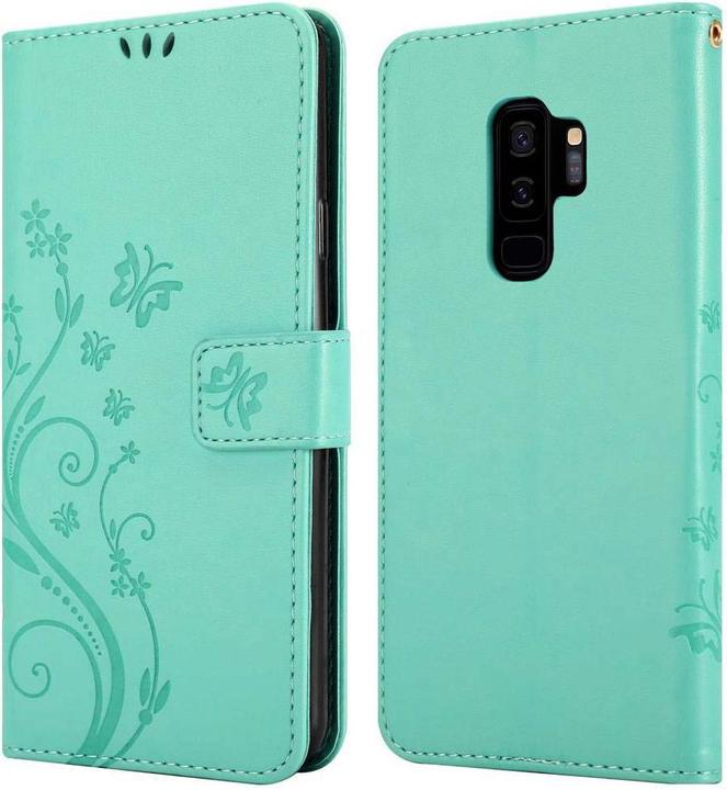 Productafbeelding Cadorabo Bloemen Boekomslag (Samsung Galaxy S9+)