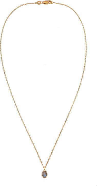 Immagine prodotto Elli Collana di pietre preziose (375 oro giallo, Labradorite, 42 cm)