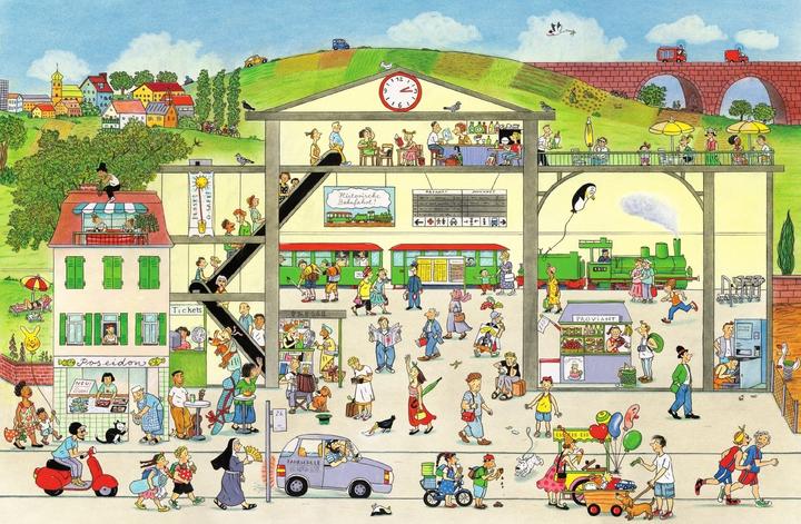 Image du produit Sommer-Wimmelbuch (Allemand, Rotraut Susanne, Berne, 2024)