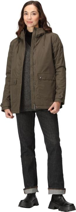 Actual product image Regatta Womens/Ladies Broadia Waterproof Jacket (50 D)