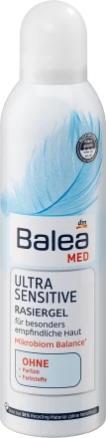 Actual product image dm Balea MED Ultra Sensitive Shaving Gel (200 ml, Shaving gel)