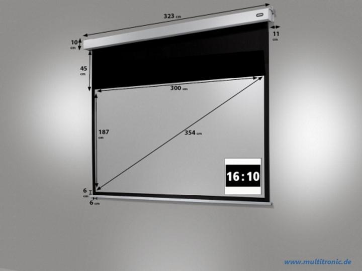 Image du produit Celexon Electric Professional Plus Business format - Ecran - montage au plafond possible, g (139.37", 16:10)