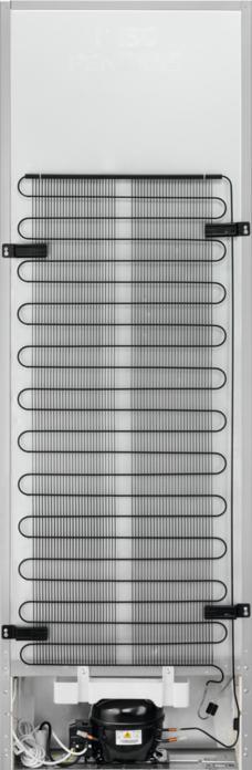 Image du produit AEG AGB728E5NB diepvriezer Staand Vrijstaand 280 l E Noir, Grijs, Roestvrijstaal (Autonome, 280 l)
