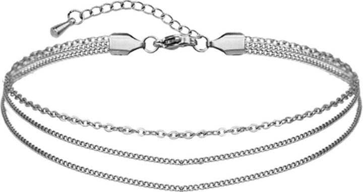 Produktbild Chaotic Trading Fusskette silber Kugeln zwei und Basic (ohne Messing, Chirurgenstahl 316L)