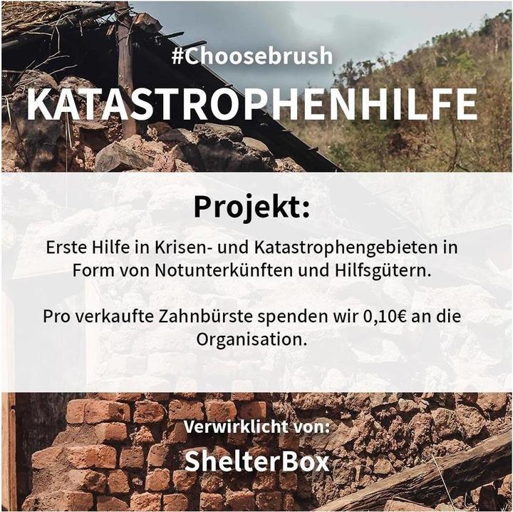 Produktbild Niyok Handzahnbürste Bambus Katastrophenhilfe 1 Stück (Weich, 1 x)