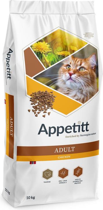 Actual product image Appetitt Cat Adult Chicken 10kg (Adult, 1 pcs., 10000 g)