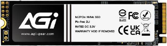 Produktbild AGI 1 TB SSD I298 M.2 PCIe 3.0 x4 NVMe (AGI1T0GIMAI298) (1000 GB, M.2 2280)
