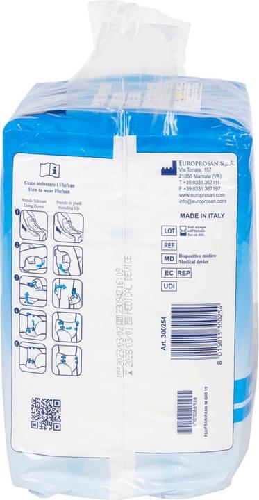 Immagine prodotto VidaXL Pannolini monouso Flufsan per adulti 15 pezzi. Dimensioni (15 x, M)