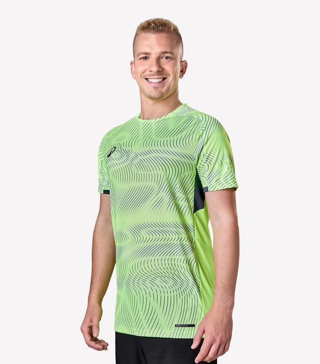 Kipsta Damen/Herren Fussball Trikot kurzarm - VIRALTO Wave gelb/grau